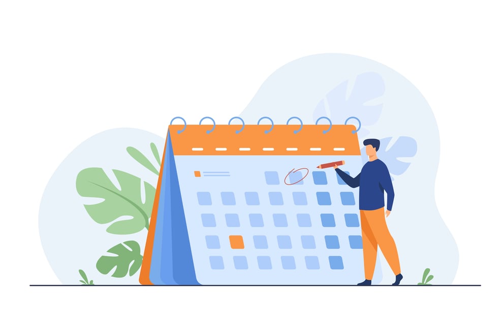 calendar vector image