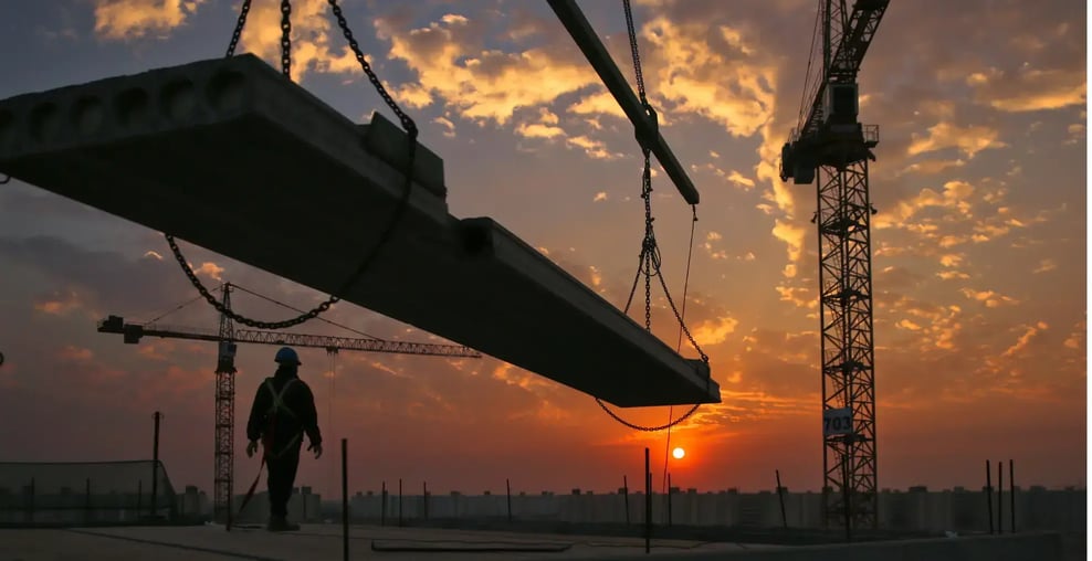 construction-site-at-sunset