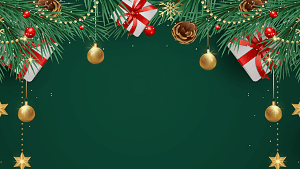 Holiday decoration illustration