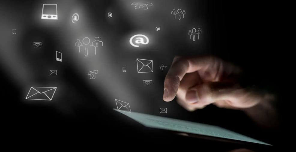 person-making-digital-marketing-strategies-on-tablet