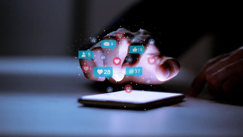 social-media-engagement-on-mobile-phone